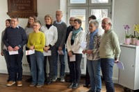 Übergabe der Sportabzeichen